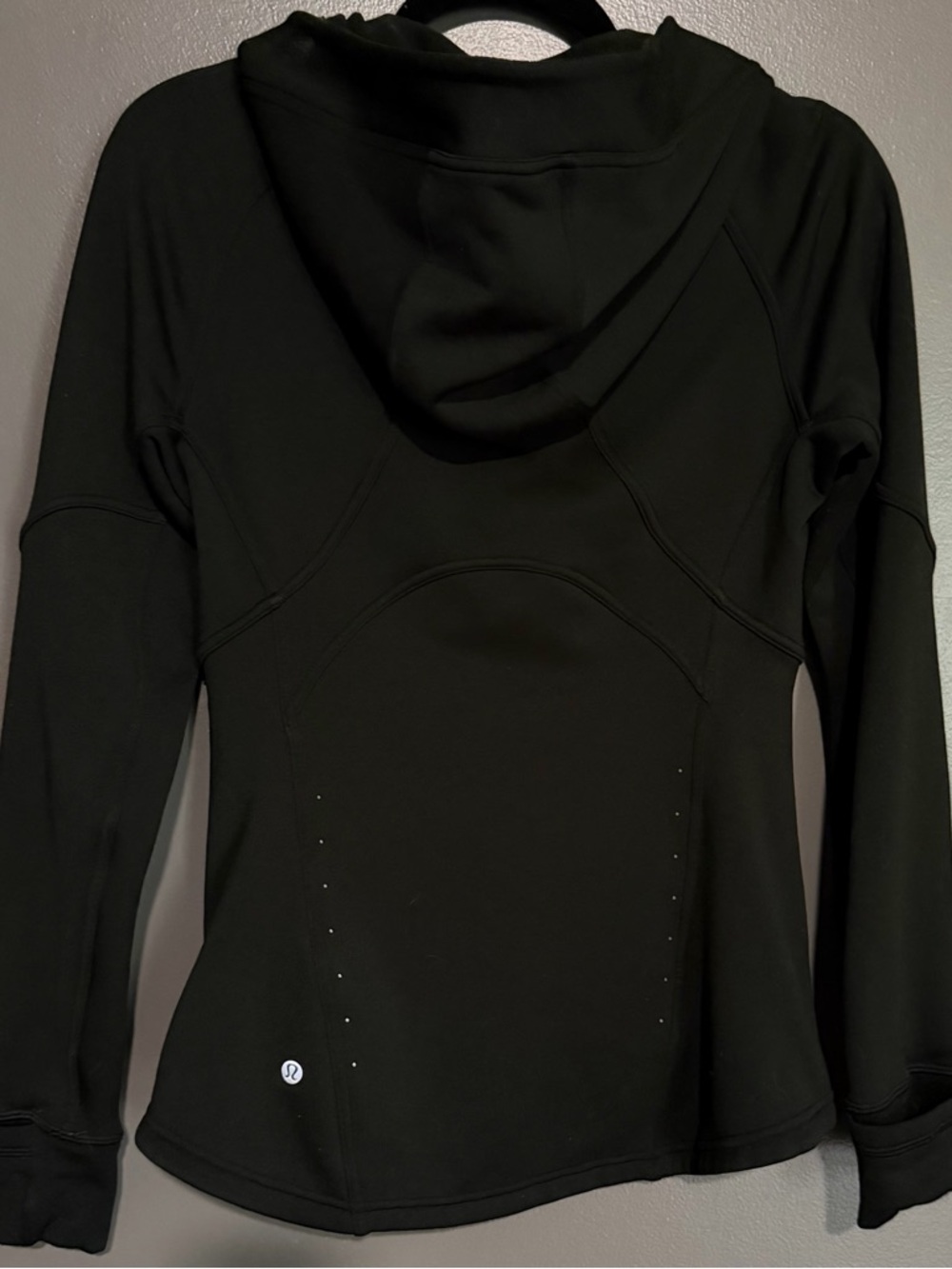 lululemon athletica Black Fleece Flurry Full-Zip Jacket size 8 - Picture 6 of 8